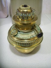 SUPERB HINKS BRASS OIL LAMP