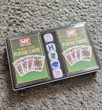 2X Pack Plastic Coated Playing Cards Sealed