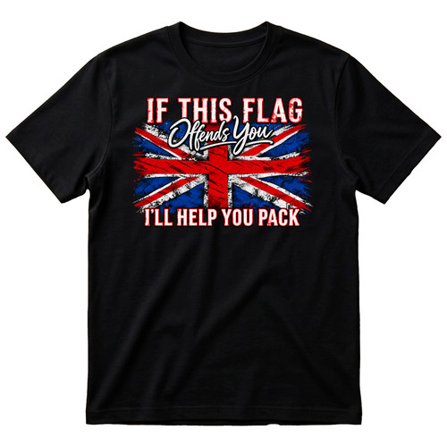 Union jack flag mens shirt - union, t