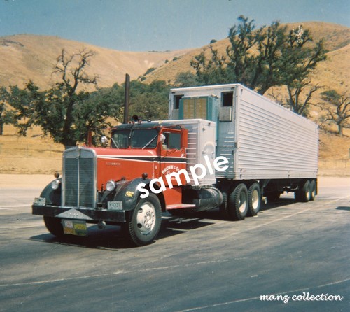8x10 color semi truck photo - color,