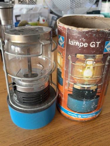 Vintage camping gaz lampe - gaz,