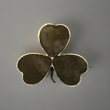 Vintage Silver Irish Shamrock