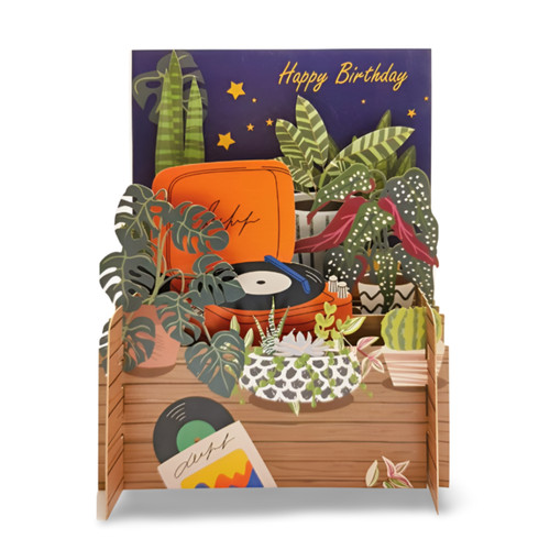 Happy birthday botanical - happy,