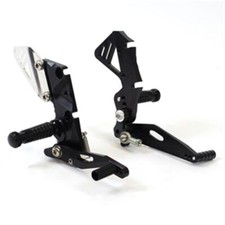 Gilles FX Racing Rearset Kit Black TRIUMPH Speed Triple 1050 2011 - 2021