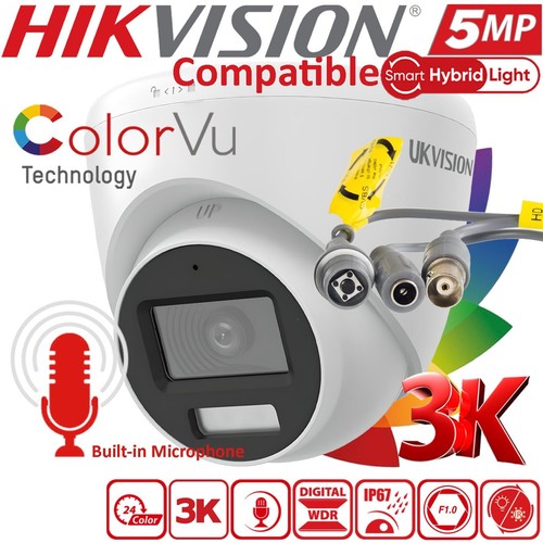 Hikvision 5mp colorvu - 5mp, camera