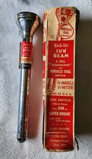 Vtg flashlight kwik lite - flashlight, 17”