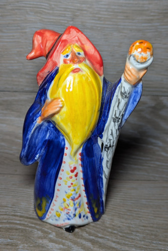 The wizard ornament vintage - wizard,