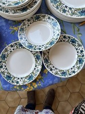 Midwinter Spanish Garden Tea Plates X 3 Diameter 17.5cm