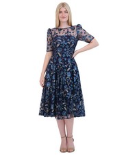 Eliza J  Navy Blue Floral