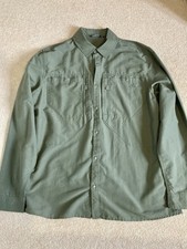 Rohan Frontier Hiking Shirt, Park Green, Men’s Size L (UK 42-44” Chest)