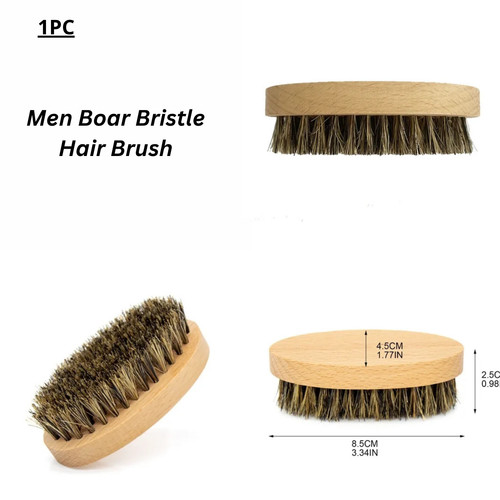 Men boar bristle hair brush - men,