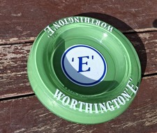 2 X Pub Ashtrays WORTHINGTON E