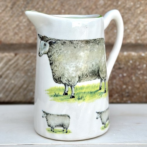 Vintage porcelain sheep milk - vintage,