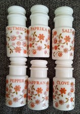 Vintage Set Of Milk Glass