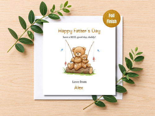 Personalised father day card - personalised,