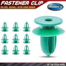 10x 9mm Nylon Door Card Trim