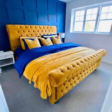 CHESTERFIELD SLEIGH BED 3FT