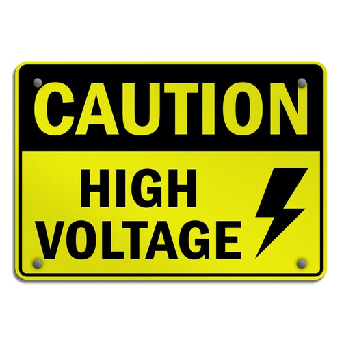 Horizontal metal sign - horizontal,