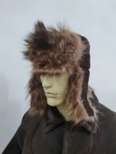PREMIUM  real Fox  trapper ushanka   FUR hat size 55-56cm