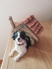 THE LEONARDO COLLECTION IN THE DOG HOUSE c2002 LARGE ORNAMENT