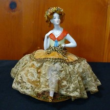Antique Half Doll Porcelain