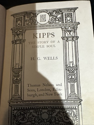 Kipps the story simple - kipps, a