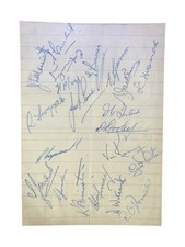 Sheffield Wednesday 1950/1951 Football Autographs Signed By 19