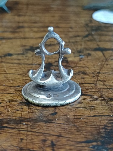 Silver seal circa - silver, 1750
