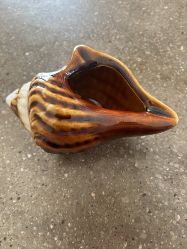 Vintage ceramic brown and - vintage,