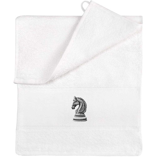Knight chess piece flannel - chess,