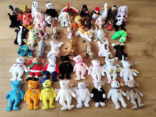 Beanie babies with tags - 51,