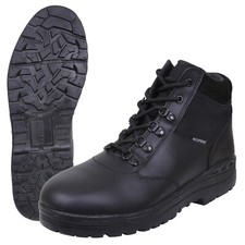 Mens Black Military Style
