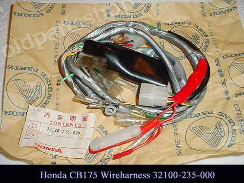 Honda cb175 cl175 wireharness - cb175,