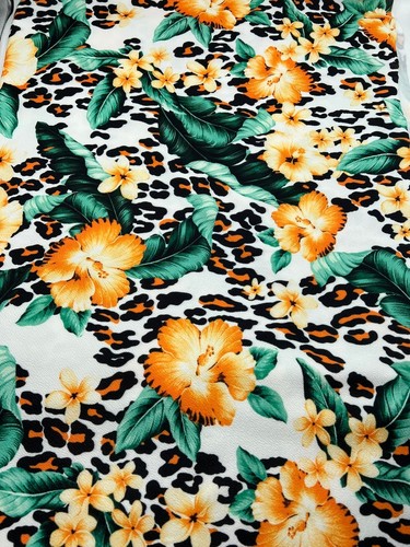 Tropical floral print - floral,