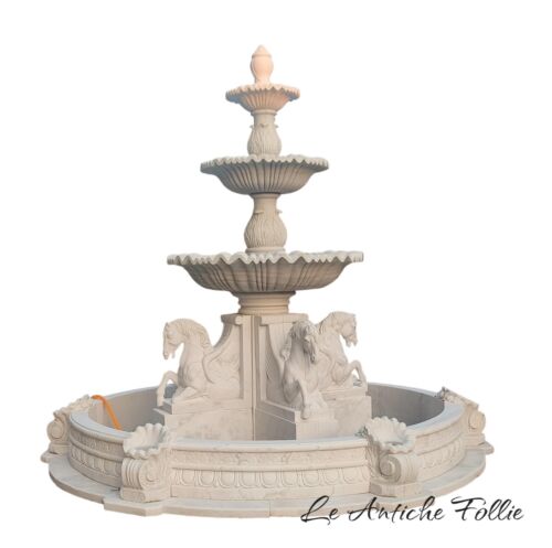 Decorative marble fountain - marble,