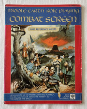 MERP Combat Screen and Reference Sheets revised 1989 ICE 8001