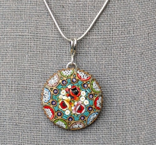 Antique micro mosaic converted - antique,