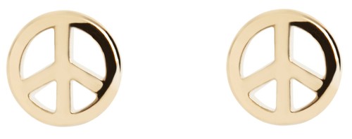 Muru rose gold vermeil peace - rose,