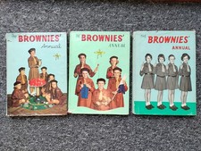 The Brownies' Annual  1958 1959 1960 1950s/1960s Vintage job lot Girls books