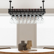 Ceiling Wine Glass Rack 35'' x
