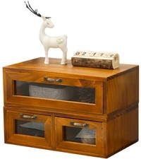 2-pc Stackable Storage Drawers