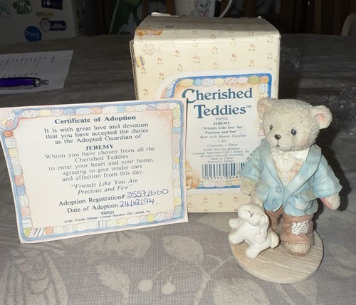 Cherished teddies jeremy - cherished,