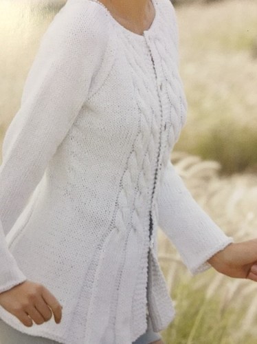 Knitting pattern ladies aran - knitting,