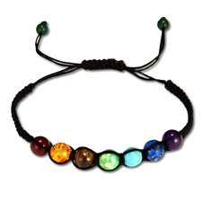 7 Chakra Bracelet Crystal Bead
