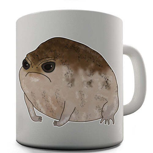 Grumpy toad novelty - grumpy, mug