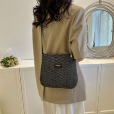Fashion Woven Shoulder Handbag