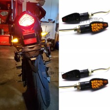 4x Motorcycle LED Turn Signals