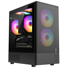 Gaming PC Case CiT Black Micro