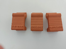 3 x Vintage Terracotta Clay Plant Pot Feet