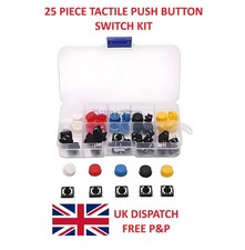 Tactile Push Button coloured